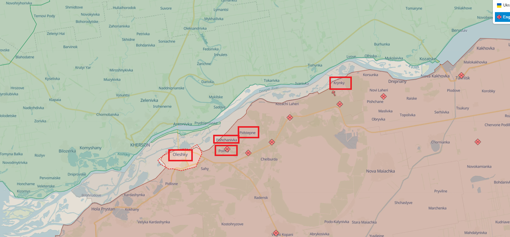To Crimea - 80 km: What's happening on Kherson left bank under continuous control of Ukrainian Armed Forces